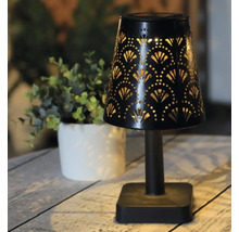 Dekorative Solarleuchte für den Aussenbereich mit filigranem Muster.