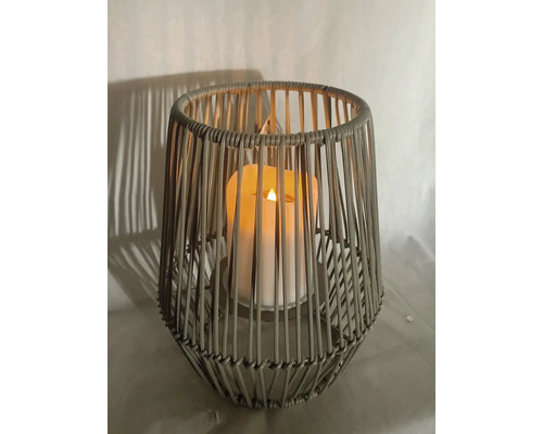 Dekorative Laterne mit LED Kerze