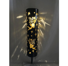 Gartendekoration: Solarleuchte mit Fee-Motiv und Sternen