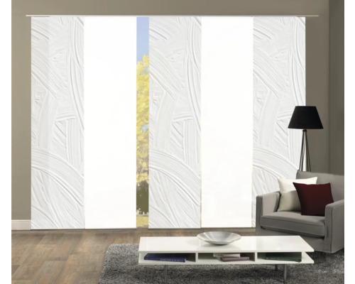 Panneau coulissant décoratif dans le salon