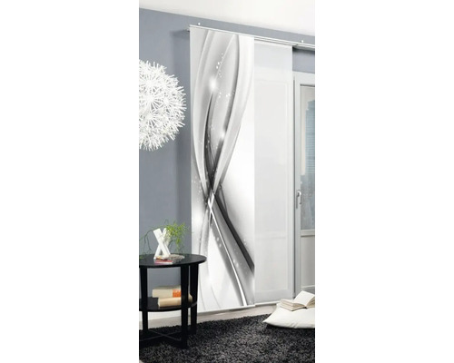 Panneau japonais avec motif abstrait dans un salon