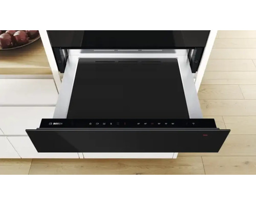 Logo Bosch hotte de cuisine dans une cuisine moderne