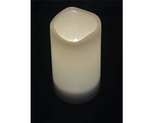 Dekorative LED-Kerze aus Kunststoff
