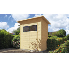Gartenhaus aus Holz mit Fenster und Pultdach