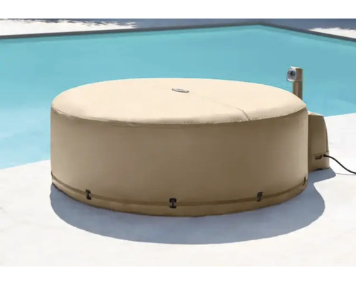 Bain à remous gonflable rond en extérieur