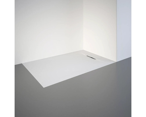 Ebenerdige Dusche mit Entwässerungsrinne