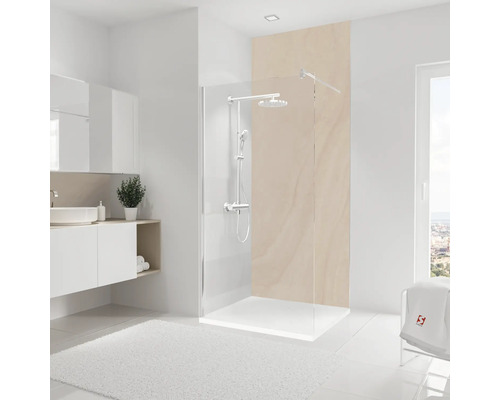 Panneau mural de douche SCHULTE DecoDesign beige grès 255 x 100 cm D1901025 551