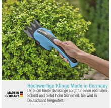 Gardena Akku Grasschere schneidet Gras
