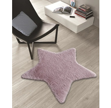 Teppich Romance Stern pink 80x80 cm