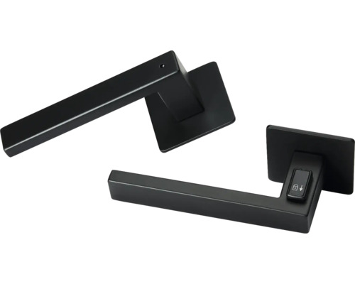 Garniture de poignée de porte en métal