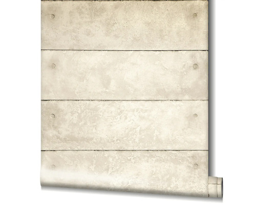 Rouleau de papier peint aspect béton
