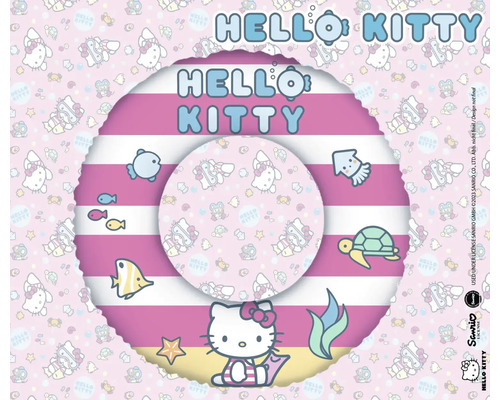 Motif Hello Kitty avec animaux marins