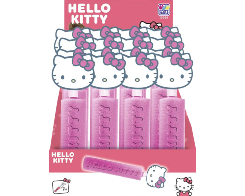 Présentoir de vente avec set de bigoudis Hello Kitty