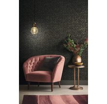 Papier peint intissé 39505-3 Jade 2 graphique or