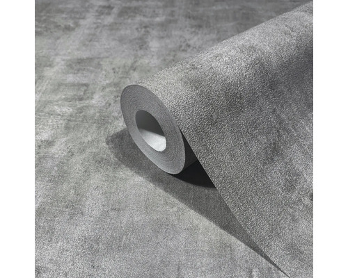 Rouleau de papier peint gris avec motif