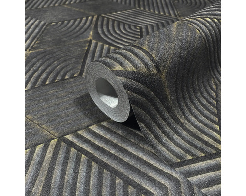 Rouleau de papier peint à motif géométrique pour la décoration murale