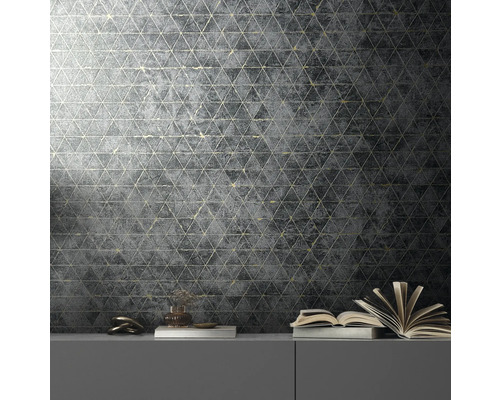 Papier peint avec motif triangulaire