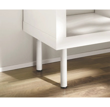 Tischbein Tarrox rund 300 x ø30 mm weiss