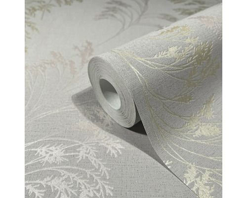 Tapetenrolle mit Pflanzenmuster