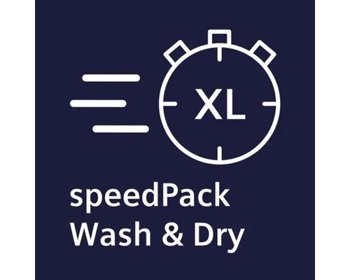 Symbole de la fonction speedPack Wash and Dry