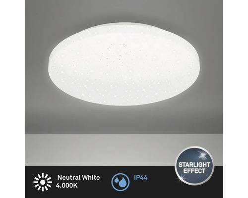 Runde LED Deckenleuchte mit Sternenhimmel Effekt