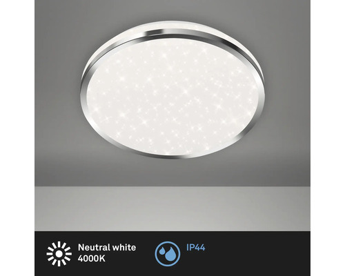 Runde Deckenleuchte mit Sternenmuster und IP44 Schutzart