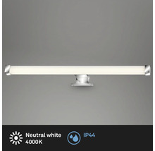 Moderne LED-Badezimmerleuchte mit neutralweissem Licht und Schutzart IP44