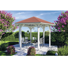 Pavillon SKAN HOLZ Nancy taille 2 ø 420 cm blanc