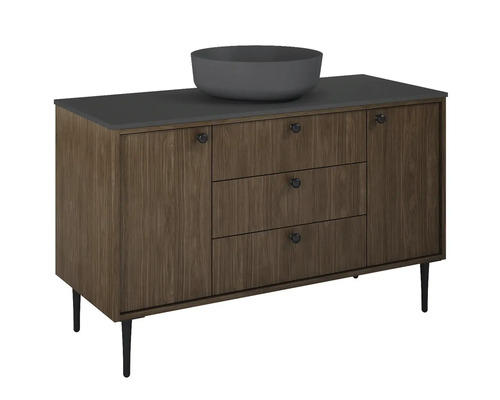 Waschtischunterschrank mit Waschbecken