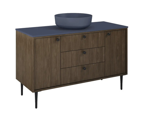 Waschtischunterschrank mit Waschbeckenaufsatz für das Badezimmer