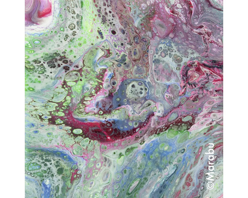 Art abstrait de peinture fluide