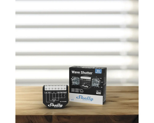 Shelly Wave Shutter pour la commande de volets roulants