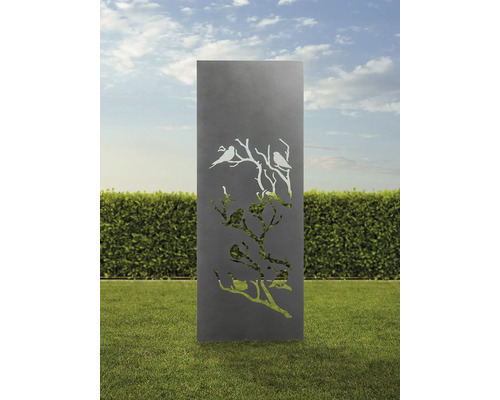 Brise-vue de décoration de jardin avec motif d''oiseau