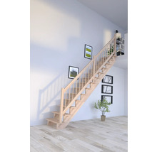 Escalier en bois à l''intérieur d''une maison