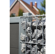 Gabionensäule Wilk 25 x 25 x 140 cm feuerverzinkt