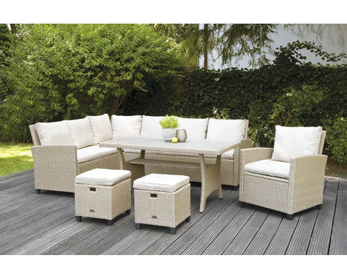 Dining-Eck-Lounge bellavista - Home & Garden Prato Polyrattan
