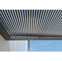 Lamellendachkonstruktion aus Aluminium