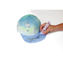 Verzierte Kappe mit Textilstift