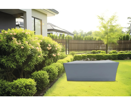 Housse de protection pour mobilier de jardin sur pelouse