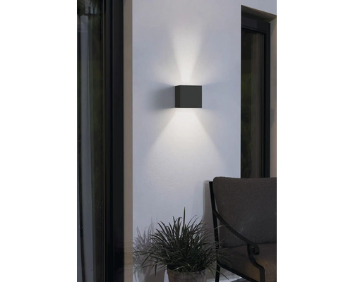 Applique murale Barcarola LED 4,5 W 550 lm noir