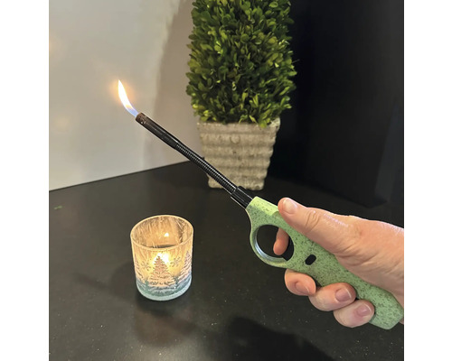 Briquet bâton flexible pour allumer une bougie