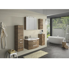 Meuble sous lavabo Jungborn VENTITRE lxhxp 80x49.2x43 cm chêne ribbeck transversal