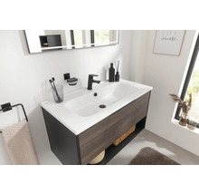 Lavabo avec meuble bas FACKELMANN B.Paris lxhxp 90.5x49.8x46.5 cm couleur de façade rigoletto chêne 77411