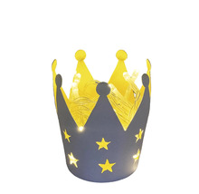 Lampe couronne décorative avec motif étoile