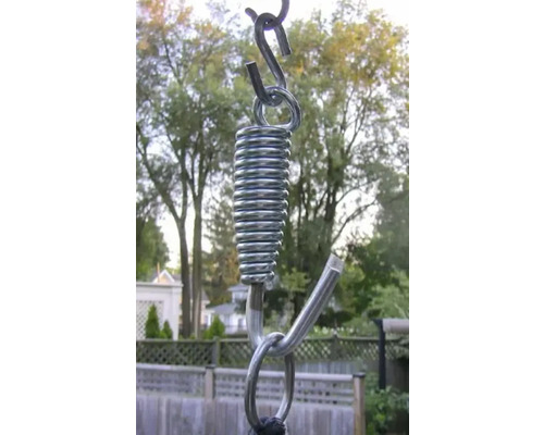 Ressort de balançoire avec crochets de suspension