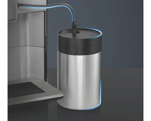 Milchbehälter aus Edelstahl für Kaffeevollautomaten