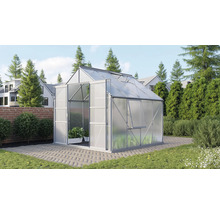 Serre Vitavia Meridian 2 6700 panneaux alvéolés 4 mm 257x258 cm alu