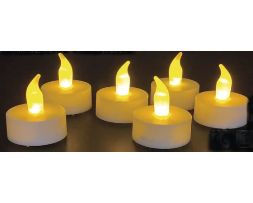 Bougies chauffe-plat à LED en lot