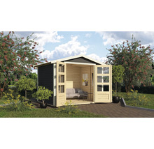 Abri de jardin Karibu Telse 3 272 x 210 cm gris terre cuite