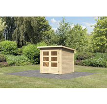Abri de jardin Karibu Minna 2 212 x 210 cm naturel